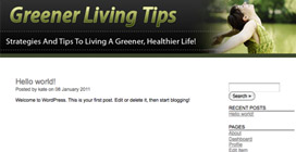 Greener Living Blog